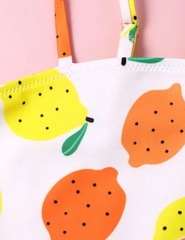 Lemon Printed Swimsuit - Mini Taylor